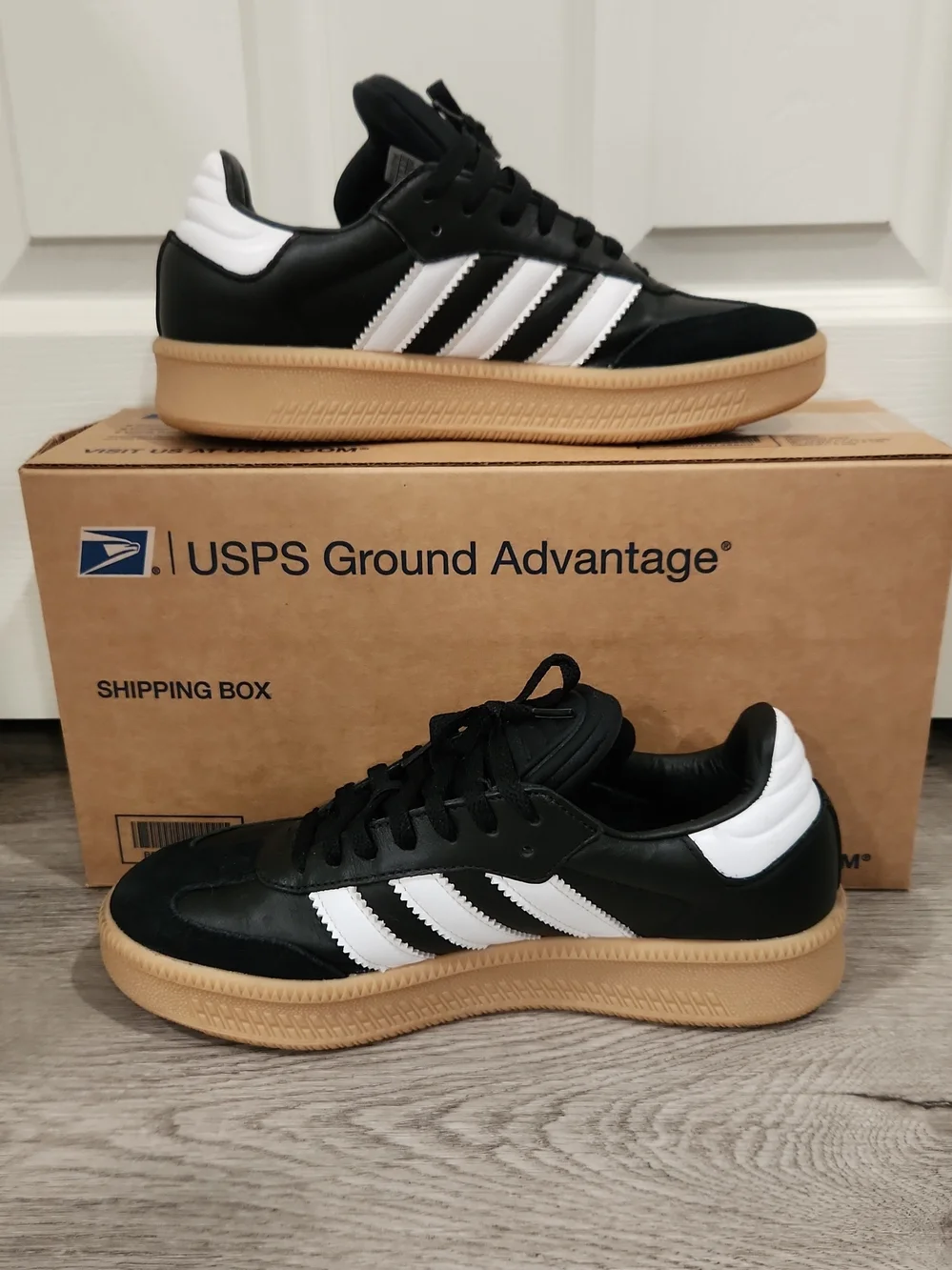 Adidas Samba XLG Core Black Cloud White Gum Mens Size 8.5 (IE1379) New No Box